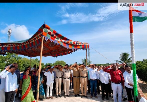 తిరుమలాయపాలెం మండలంలో 80వ స్వాతంత్ర్య దినోత్సవ వేడుకలు